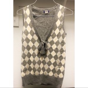 JCREW Sontuosa Cashmere Sweater Vest